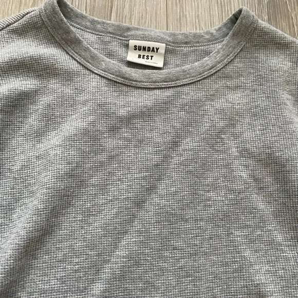 Sunday Best baby waffle long sleeve - Picture 3 of 8